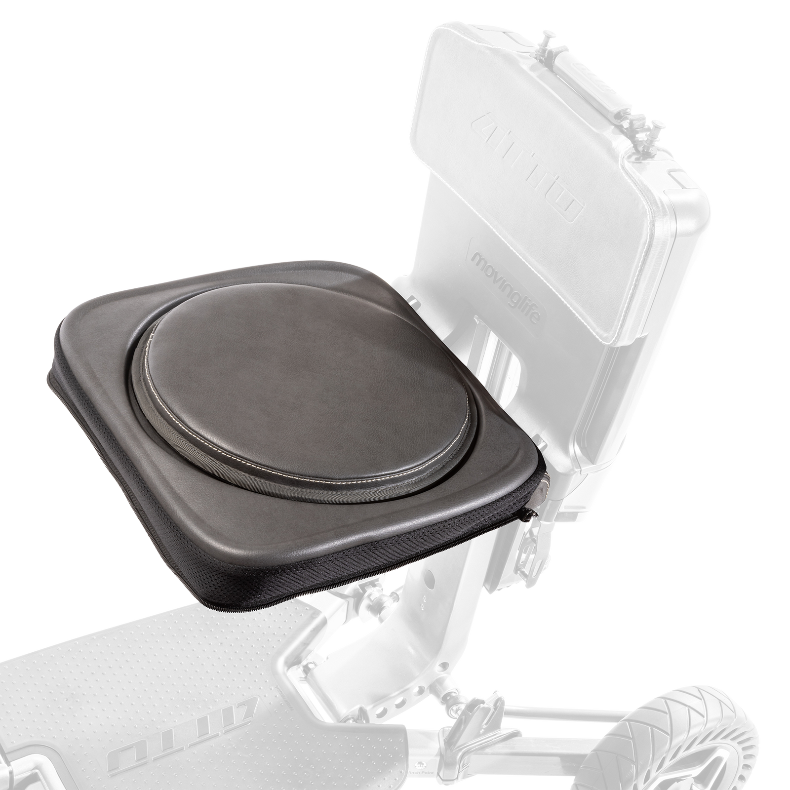 LUXURY SWIVEL SEAT LEATHER